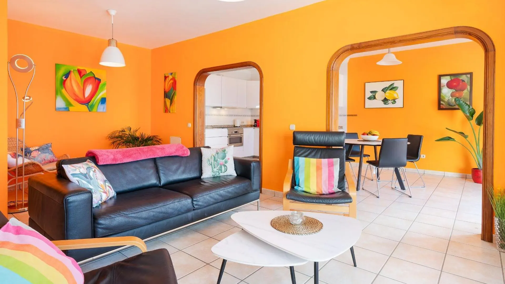 Grosses Appartement Mit Meerblick Auf Lanzarote Tias